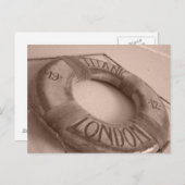 タイタニックロンドン葉書 ポストカード (正面/裏面)