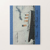 タイタニックヴィンテージ名船 ジグソーパズル (縦)