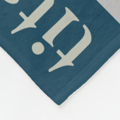 タイタニックヴィンテージ1912年海事裁判 フリースブランケット (角)