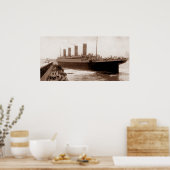 タイタニック出発バース44サウサンプトンイングランド ポスター (キッチン)