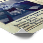 タイタニック号到着歓迎広告 1912年4月20日 ポスター (角)