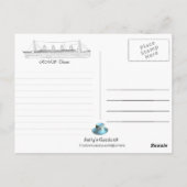 タイタニック号 ポストカード (裏面)