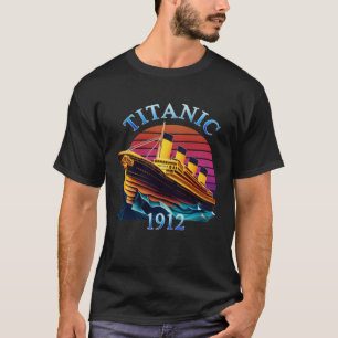 タイタニック帆船ヴィンテージクルーズ船1912 Su Tシャツ