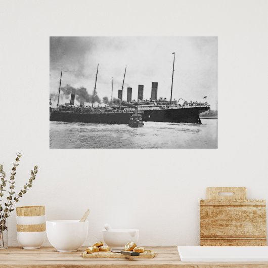 タイタニック恋しく思ズ近く ポスター (キッチン)