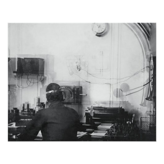 タイタニック無線室 フォトプリント            (正面)