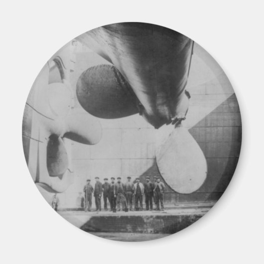 タイタニック磁石の打ち上げ マグネット (正面)