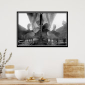 タイタニック系ポスタータイタニック・プロペラ ポスター (キッチン)