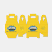 タイタニック誕生日イエローRMSホワイトスターラインシップ フェイバーボックス (折り畳みなし)