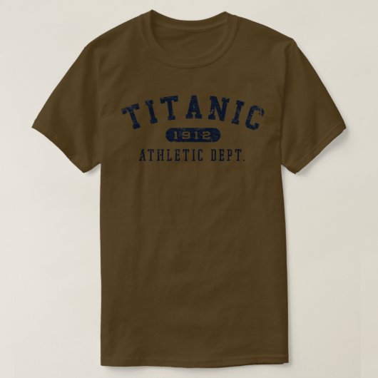 タイタニック運動部 Tシャツ (デザイン正面)