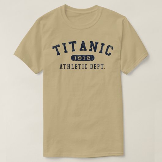 タイタニック運動部 Tシャツ (デザイン正面)