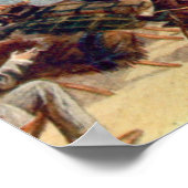 タイタニック100周年記念カラーボートデッキイメージ ポスター (角)