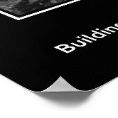 タイタニック1909ヴィンテージ画像の建物 ポスター (角)