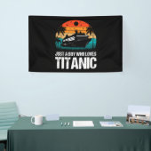タイタニック2号を愛する少年 横断幕 (トレードショー)