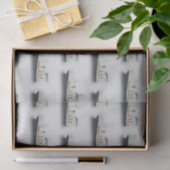 タイタニック・アイスバーグ・グレー・デコパージュ船 薄葉紙 (ギフト)