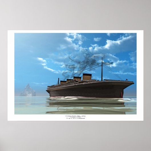 タイタニック・アンド・アイスバーグ ポスター (正面)