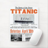 タイタニック・クイーン・オブ・ザ・海 – ホワイト・スター・ライン マウスパッド (マウス)