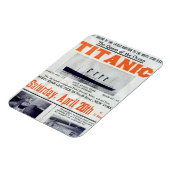 タイタニック・クイーン・オブ・ザ・海 – ホワイト・スター・ライン マグネット (左側)