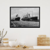 タイタニック・シリーズのポスターオリンピック・タイタニック ポスター (キッチン)