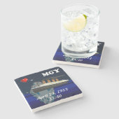 タイタニック ストーンコースター (横)