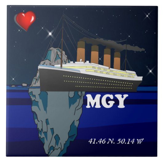 タイタニック タイル (正面)