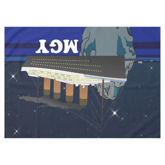 タイタニック テーブルクロス (正面(横))