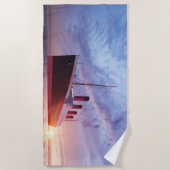 タイタニック ビーチタオル (正面)