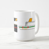 タイタニック·ブリタニック·マグ コーヒーマグカップ (正面右)