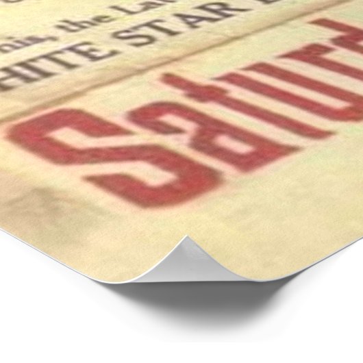 タイタニック ポスター (角)