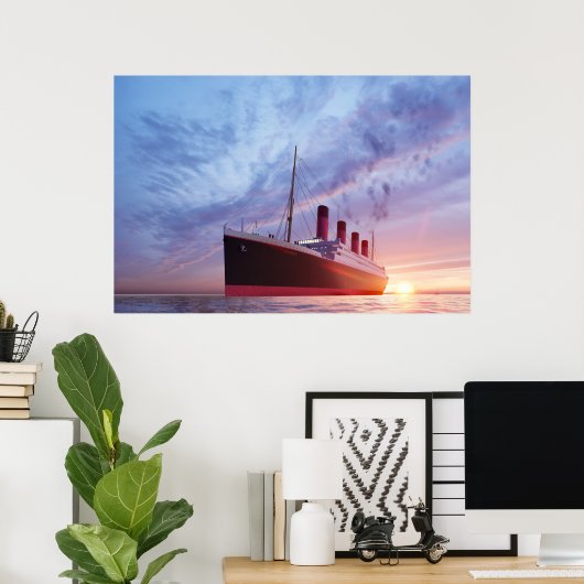 タイタニック ポスター (ホームオフィス)