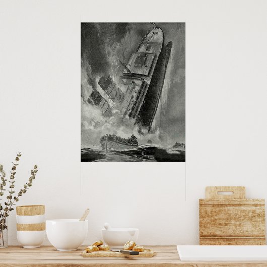 タイタニック ポスター (キッチン)