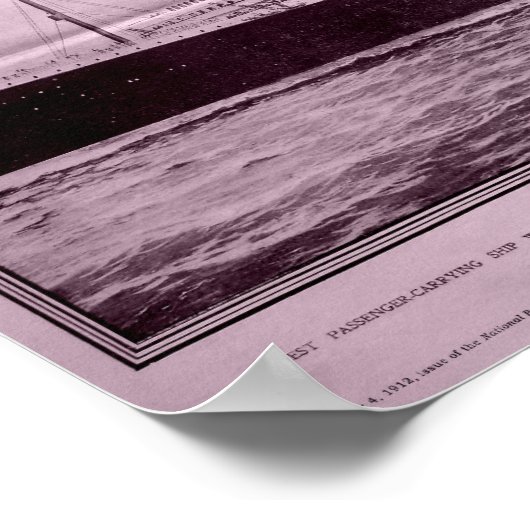 タイタニック ポスター (角)