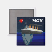 タイタニック マグネット (正面/裏面)