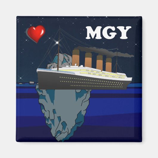 タイタニック マグネット (正面)