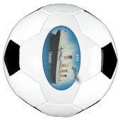 タイタニック・マリタイム・ホワイト・スター・ライン船 サッカーボール (回転)