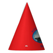 タイタニック・誕生日・レッドRMS白星線船  パーティーハット (左)