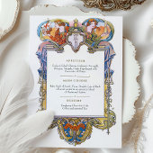 タイタニックCunard-White Star Lineメニューカード 招待状