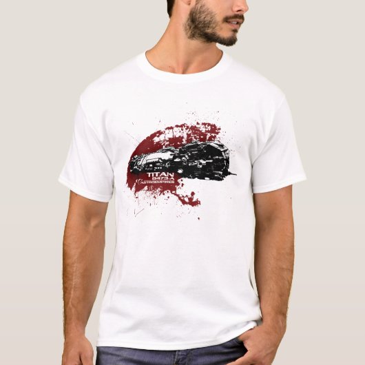 タイタンのしぶきのTシャツ Tシャツ (正面)