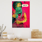 タイタンのアートポスター ポスター (キッチン)