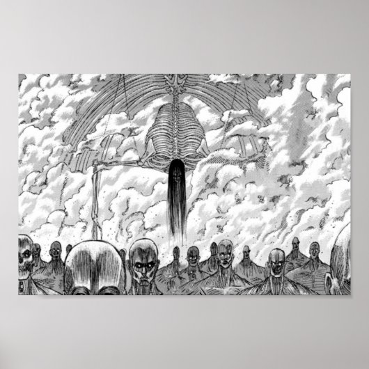 タイタンのゴロゴロするシーンに対する攻撃 ポスター (正面)