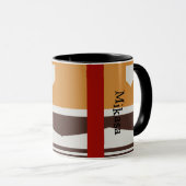 タイタンの刺激を受けたなマグ、Mikasaの攻撃 マグカップ (正面右)