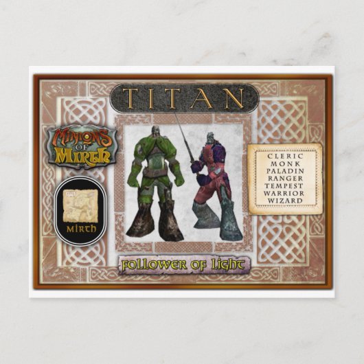 タイタンカード ポストカード (正面)