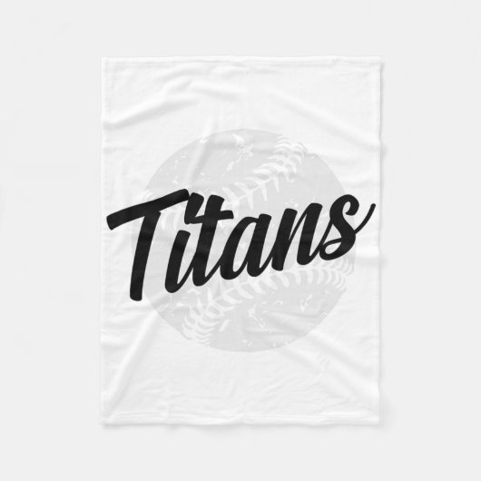 タイタンズ ソフト販売 フリースブランケット (正面)