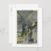 タイタン中国の寺院の塔の眺め ポストカード (正面/裏面)