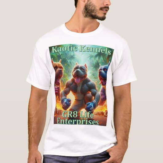 タイタン燃料x GR8ライフx OCB Tシャツ (正面)