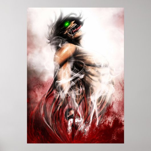 タイタン・エレンへの攻撃 ポスター (正面)