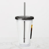 タイタン サターンの最大の衛星 アクリルタンブラー (右)