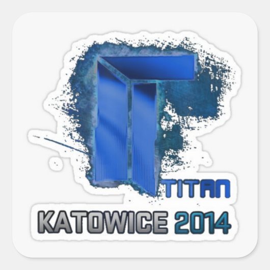 タイタン・ホロ スクエアシール (正面)