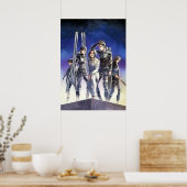 タイタン・マンガ・カバーへの攻撃 ポスター (キッチン)