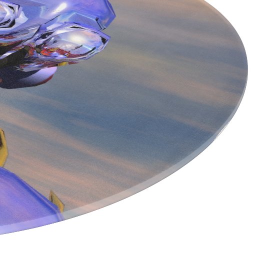 タイタンCYBORGポートレートブルーサイエンスフィクション、サイエンスフィクション カッティングボード (角)