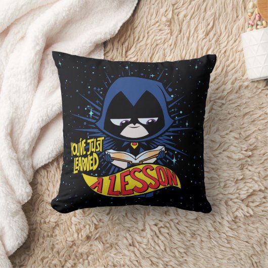 タイタ10代のンズ行け! | Raven "学A Lesson" クッション (ブランケット)